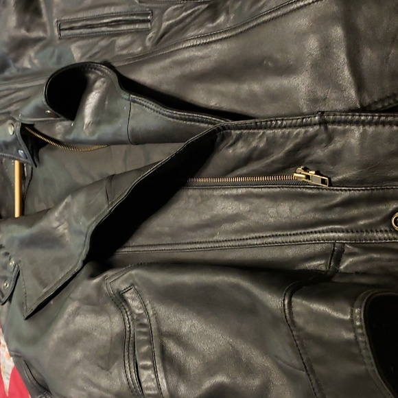 Men's Cosa Nova Genuine Leather Coat - Picture 2 of 8